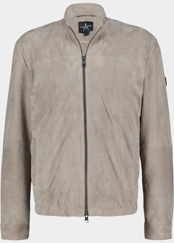 Donders 1860 Leren jas heren Grijs Leather Jacket 52681/911