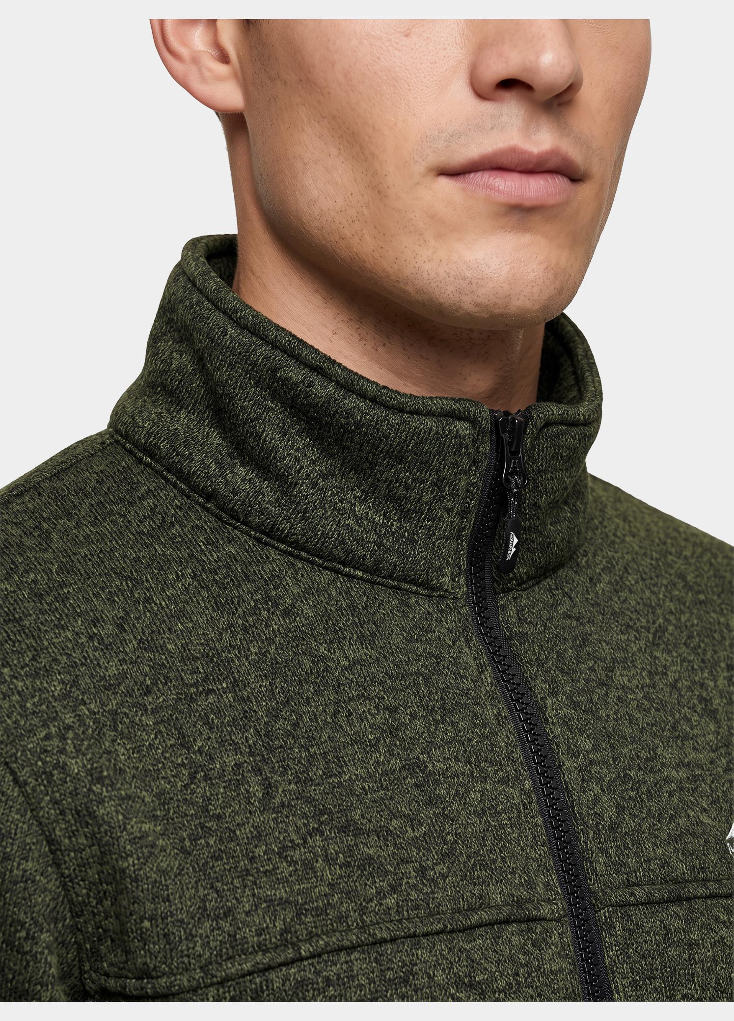 Nordberg Fleece Vest heren Groen Fred MF01601/GN