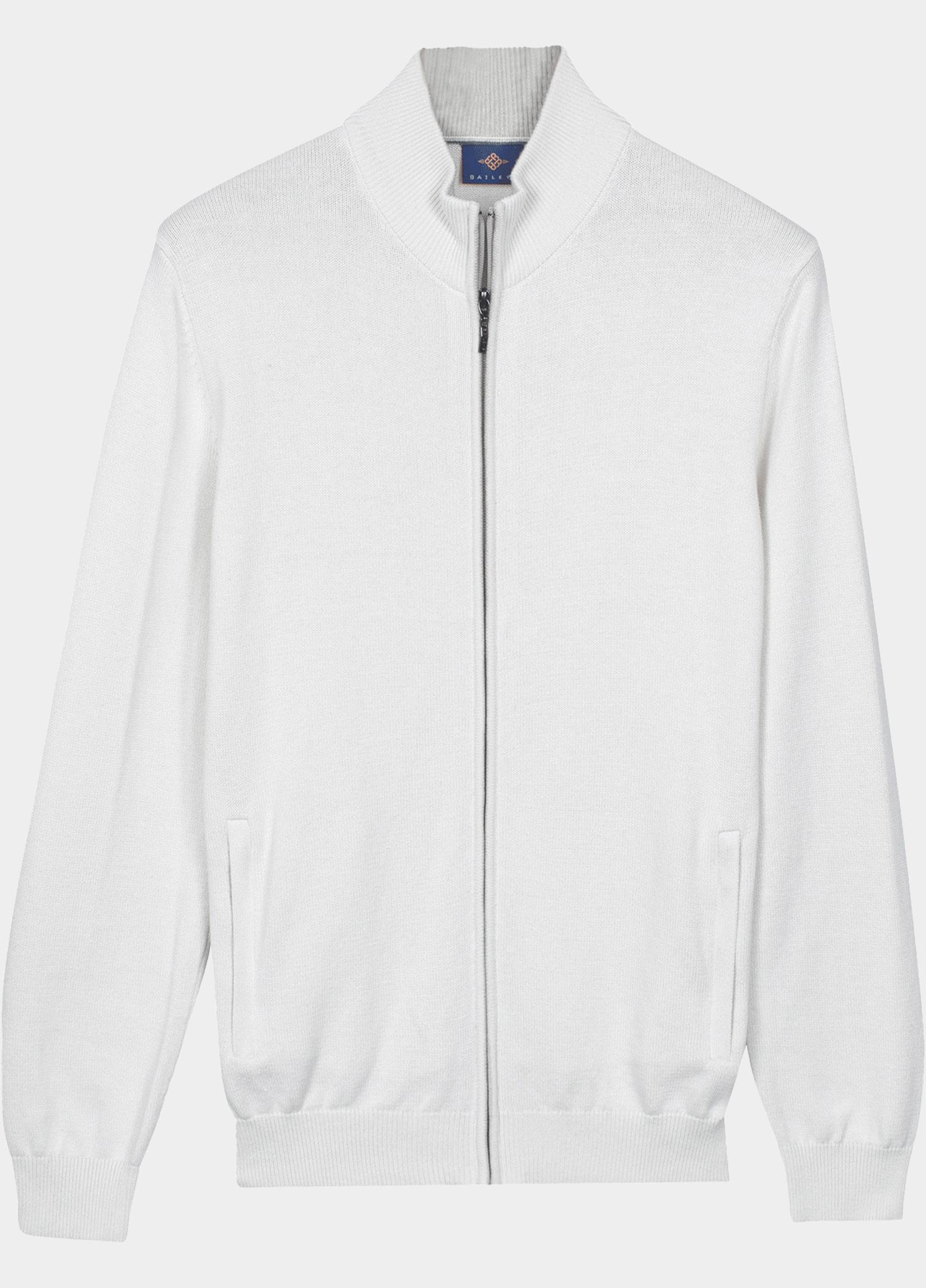 Baileys Vest heren Grijs Cardigan Zip 612080/91