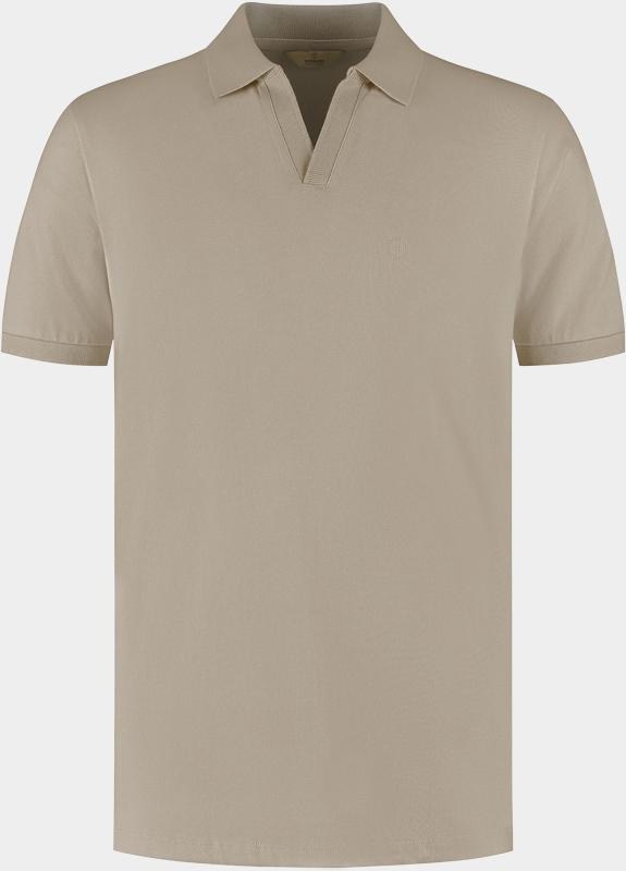 Dstrezzed Polo korte mouw Groen Bowie V-Neck Polo 240022/276