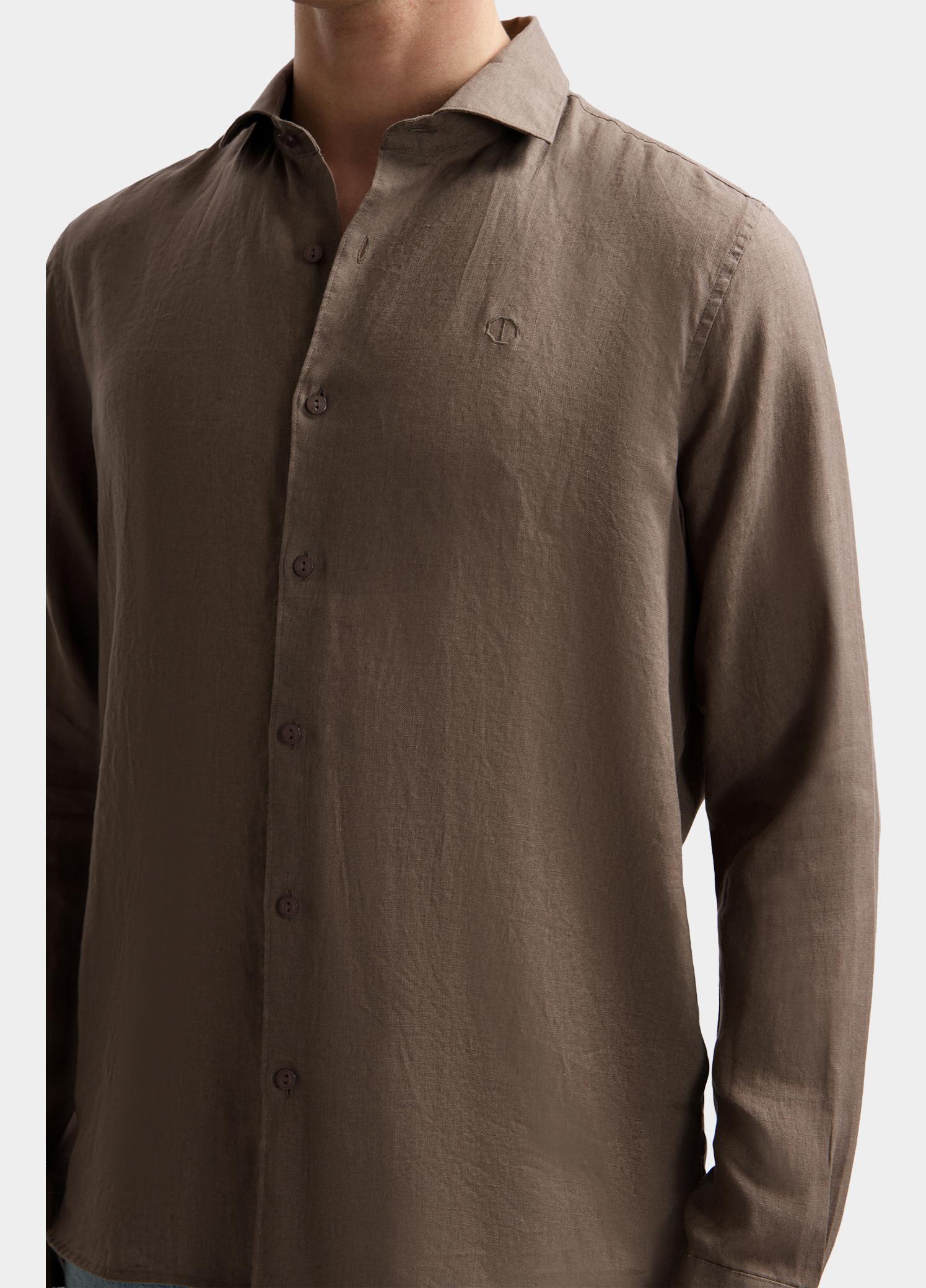Dstrezzed overhemd korte mouw heren Grijs Jagger Shirt 303710/216
