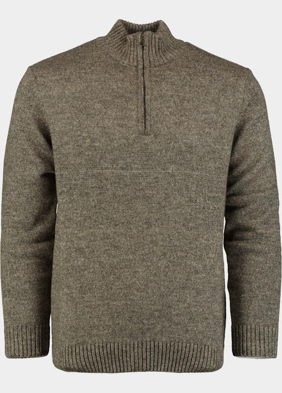 Innocente Half Zip Bruin  1111/45744 Taupe
