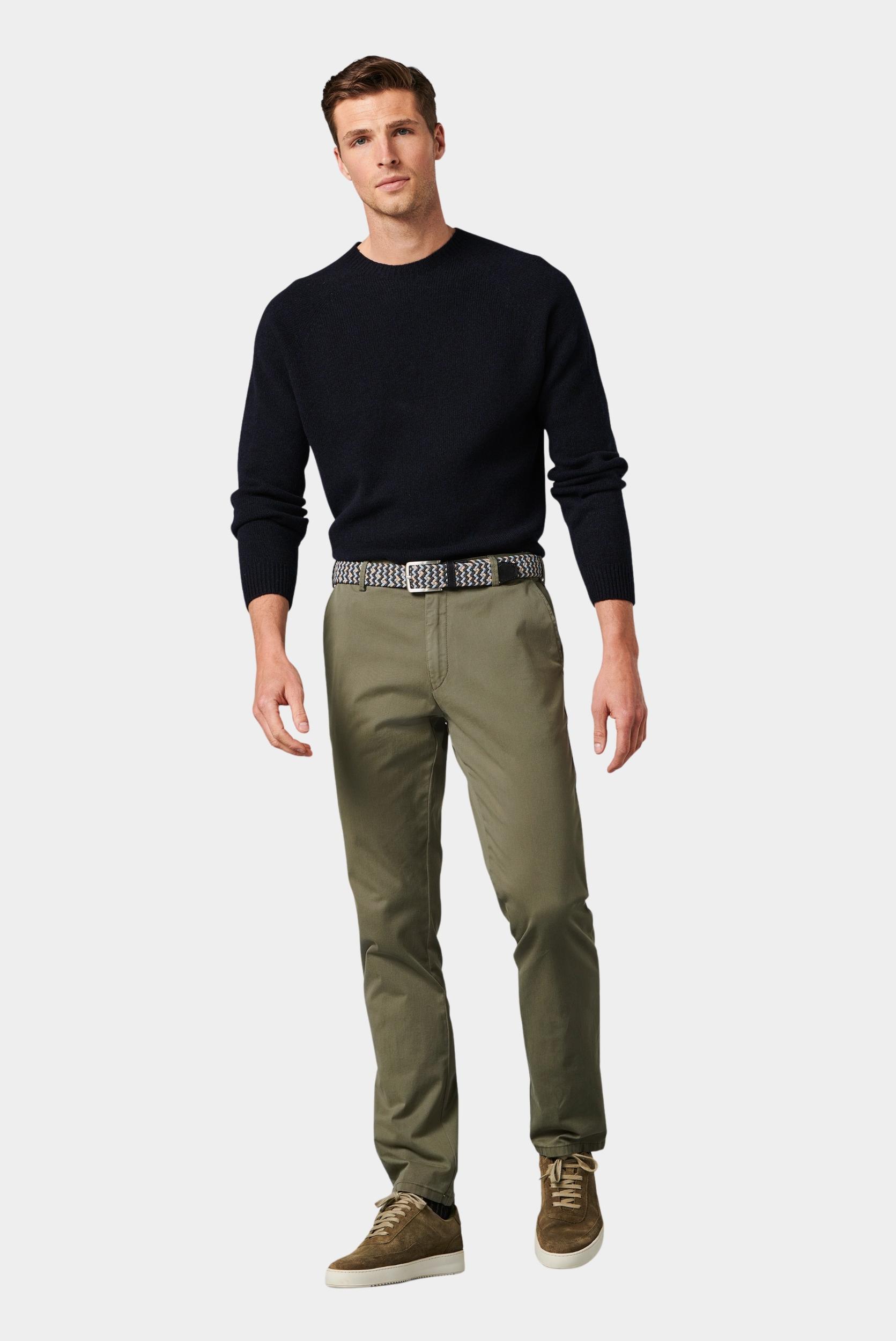 Meyer Katoenen Broek Groen OSLO Art.9-3001 2239300100/26