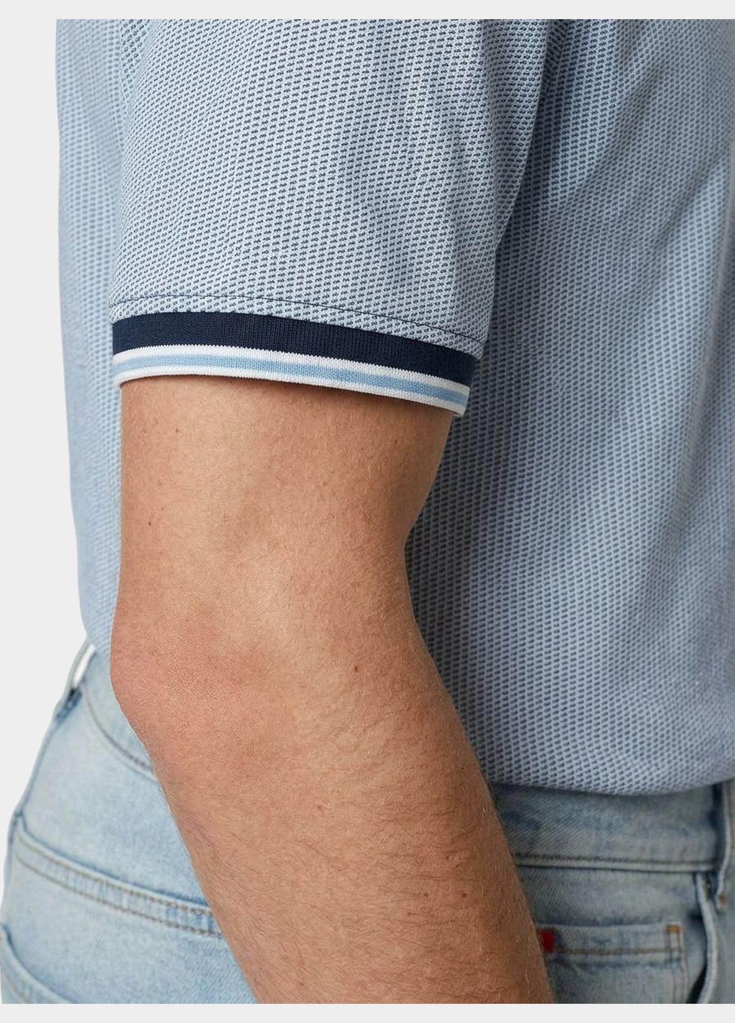 Casamoda Polo korte mouw Blauw Polo 126320131/118