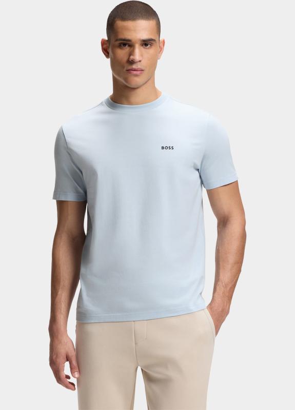 BOSS Green T-shirt korte mouw Blauw Tee 10256064 01 50506373/460