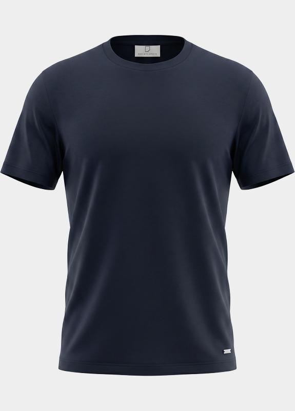 Born With Appetite T-shirt heren Blauw Salerno T-shirt BWA26118SA19/4001
