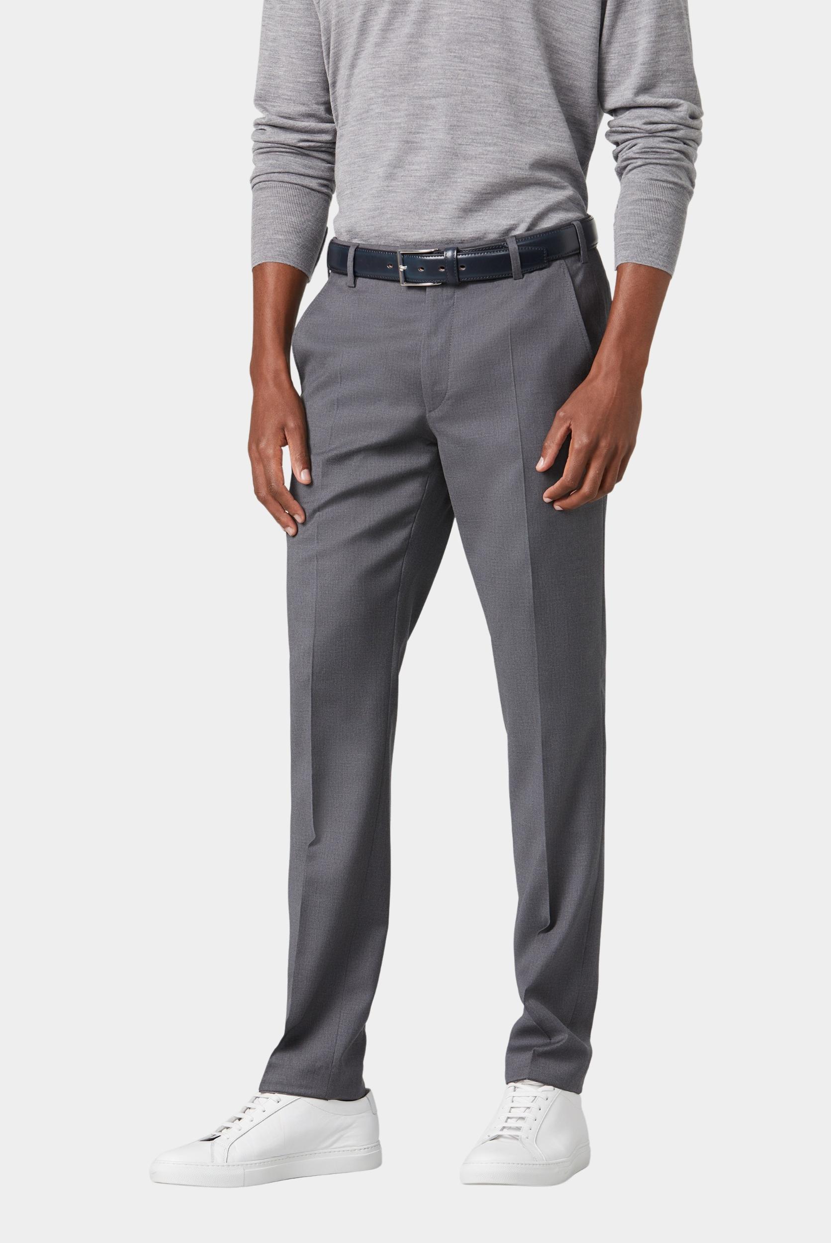 Meyer Wollen Pantalon Grijs BONN Art.9-8400 1029840000/07
