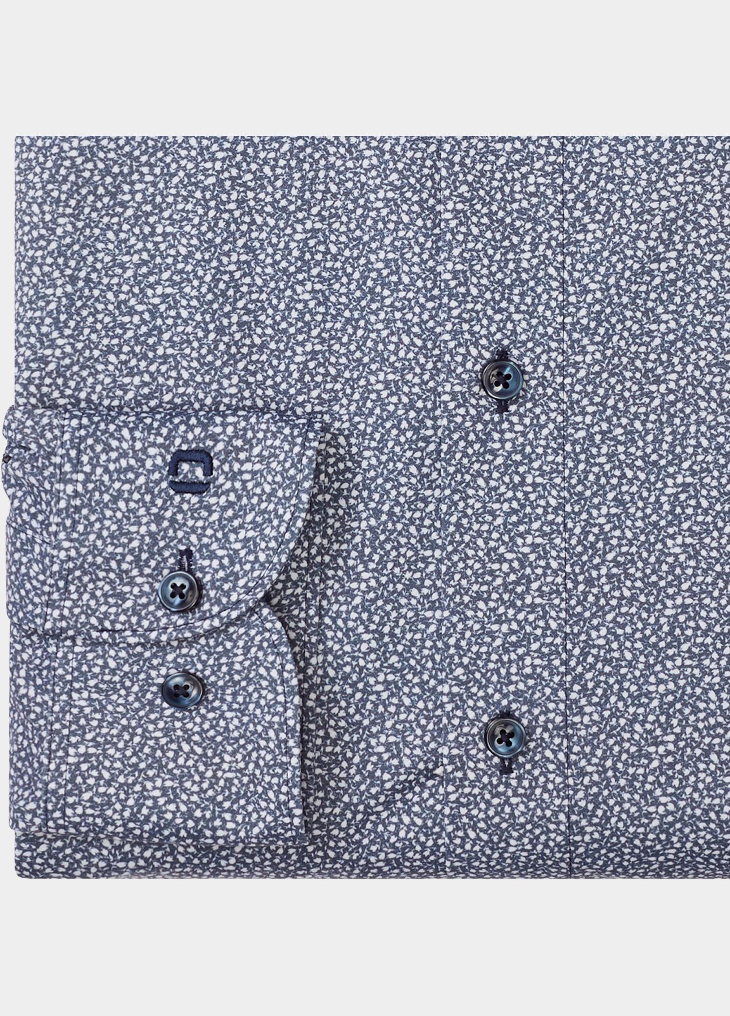 Olymp Zakelijk overhemd heren Blauw 24/7 Luxor mf D.2360 o.T. 125924/18