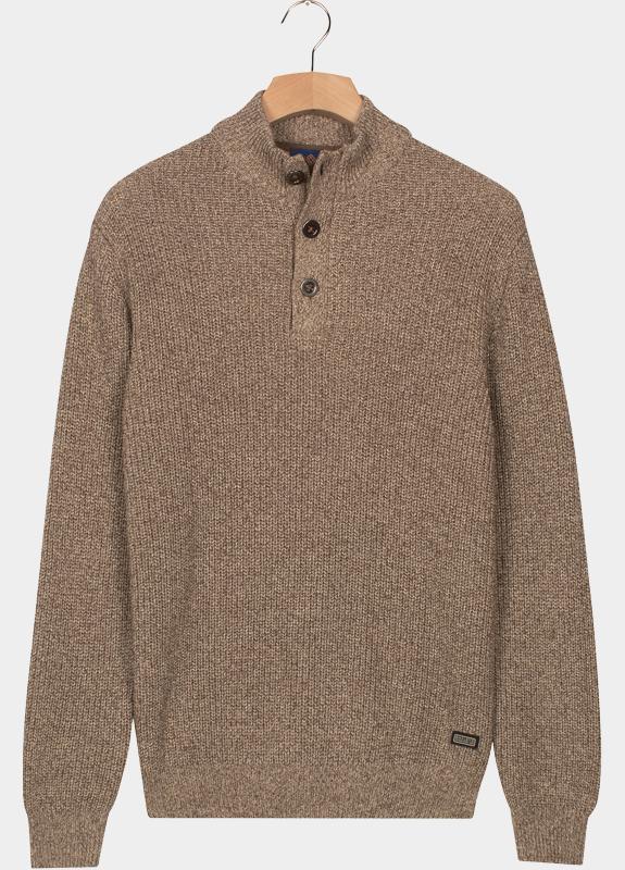 Baileys Half Zip Bruin Pullover 1/2 Zip/Buttons  Mou 528426/875