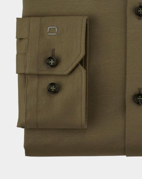 Olymp Business hemd lange mouw Groen 2503/74 Hemden 250374/48
