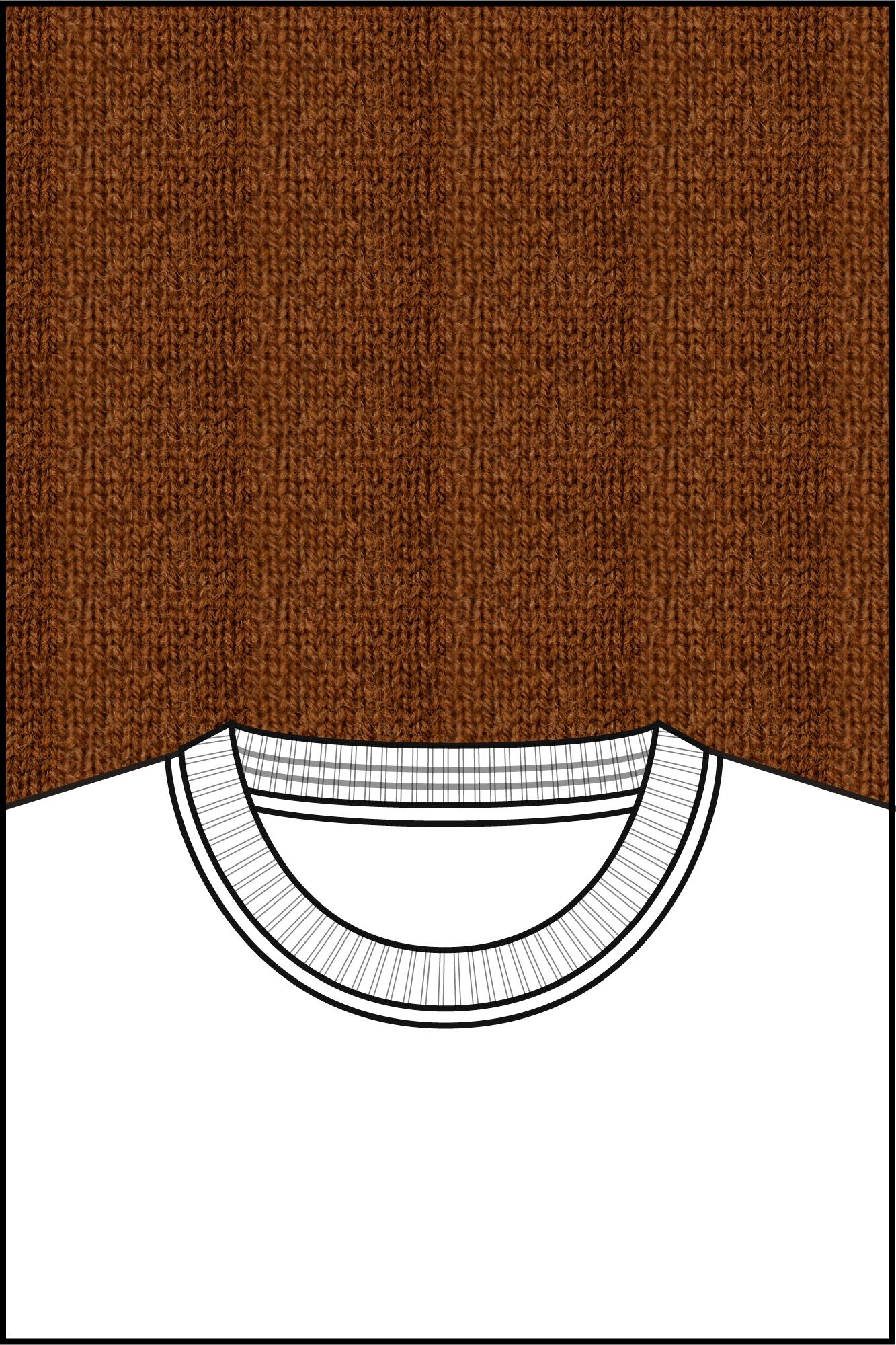 Baileys Pullover Oranje Crew Neck Pullover  12gg sing 520072/355