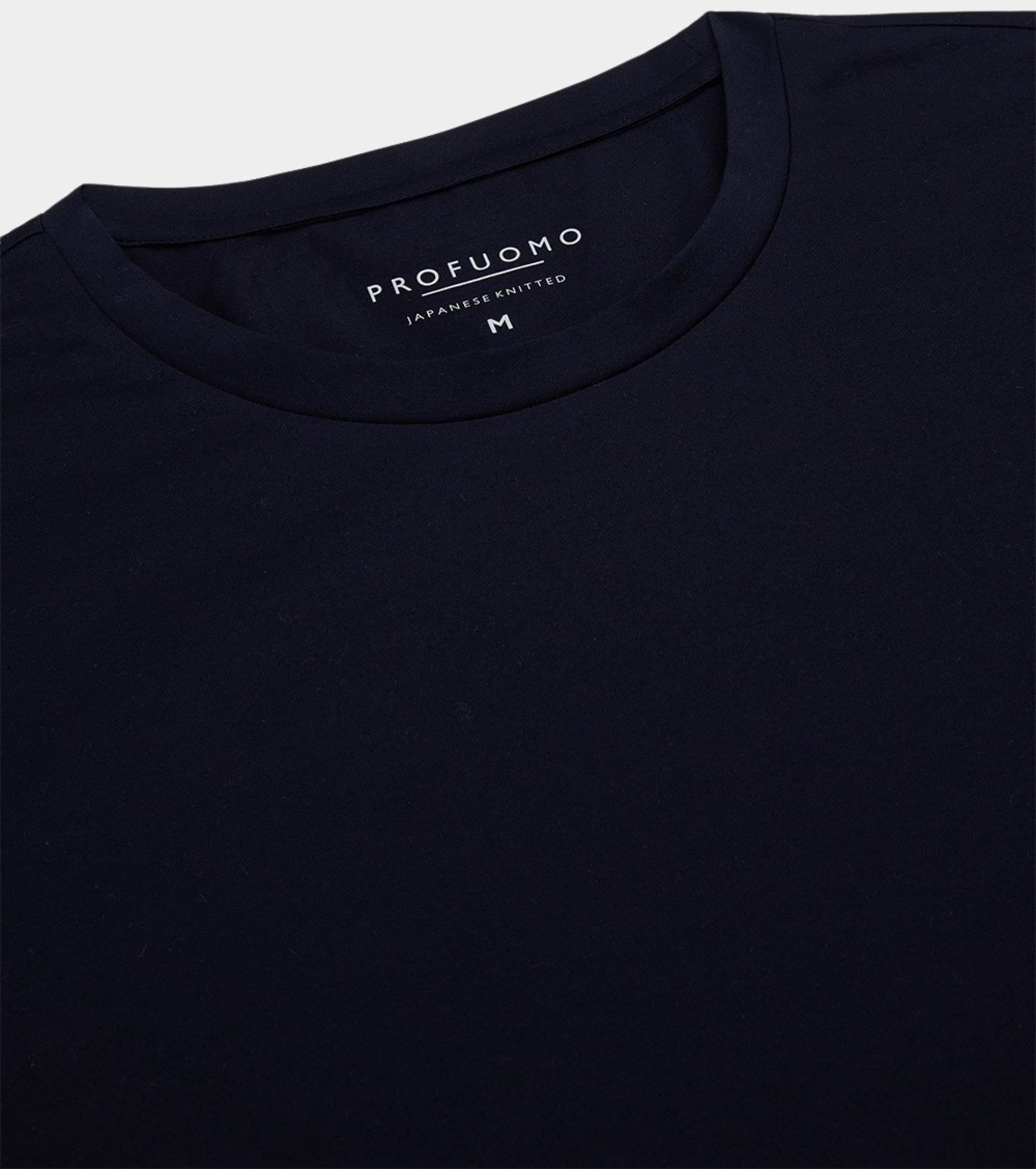 Profuomo T-shirt korte mouw Blauw  PPWT10017B/P