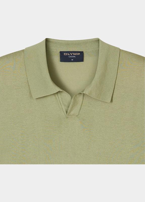 Olymp Polo heren Groen Kurzarm 530712/41