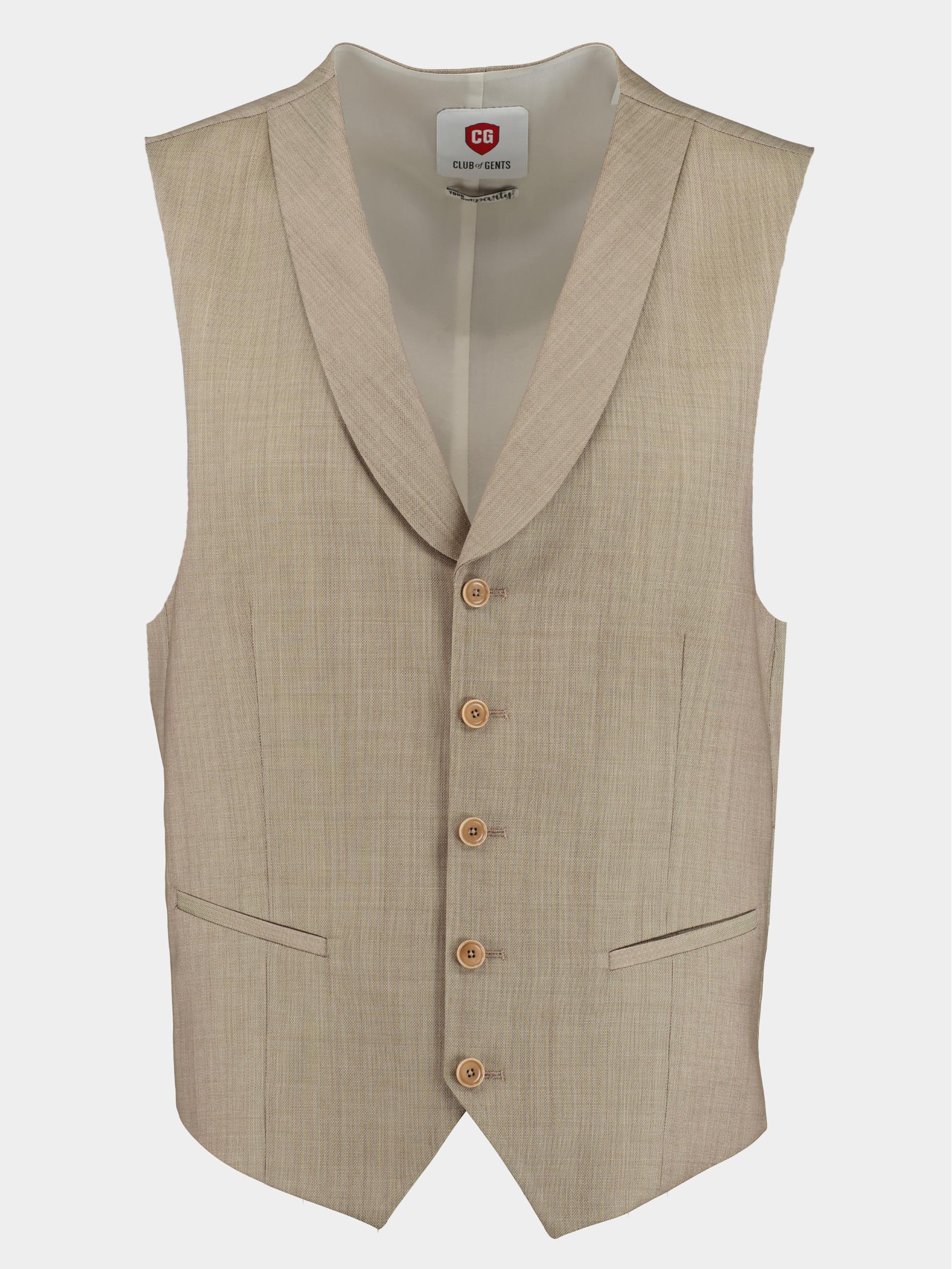 Club of Gents Gilet Mix & Match Beige Weste/Waistcoat CG Philipp-ST 10.158S0 / 440033/22