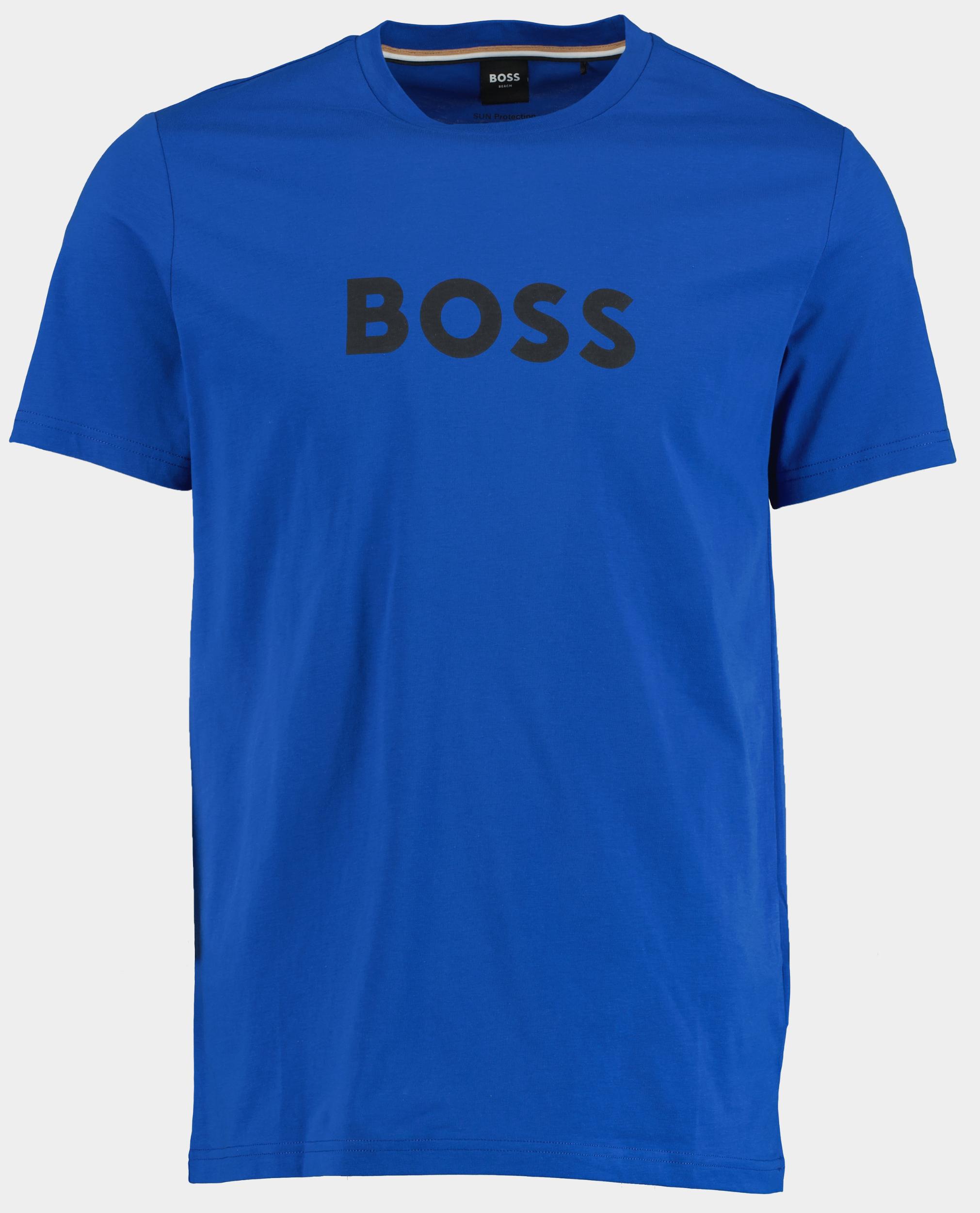 BOSS Black T-shirt korte mouw Blauw T-Shirt RN 10249533 01 50491706/427