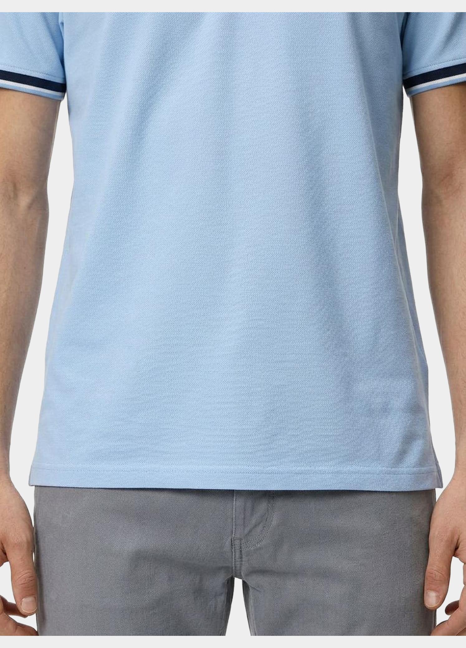 Casamoda Polo korte mouw Blauw Polo 2-tone PQ 126320101/102