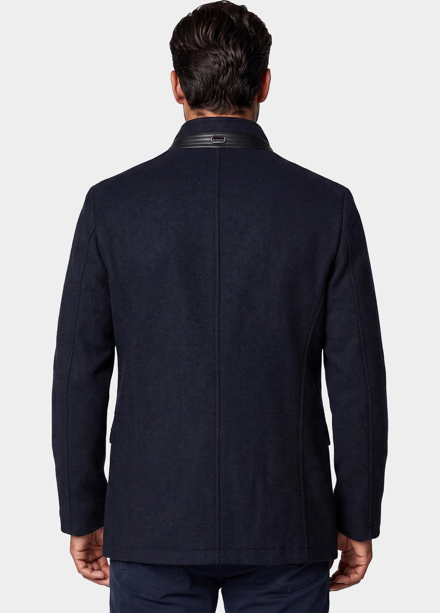 Donders 1860 Wollen Jas Blauw Wool Jacket 22049/799