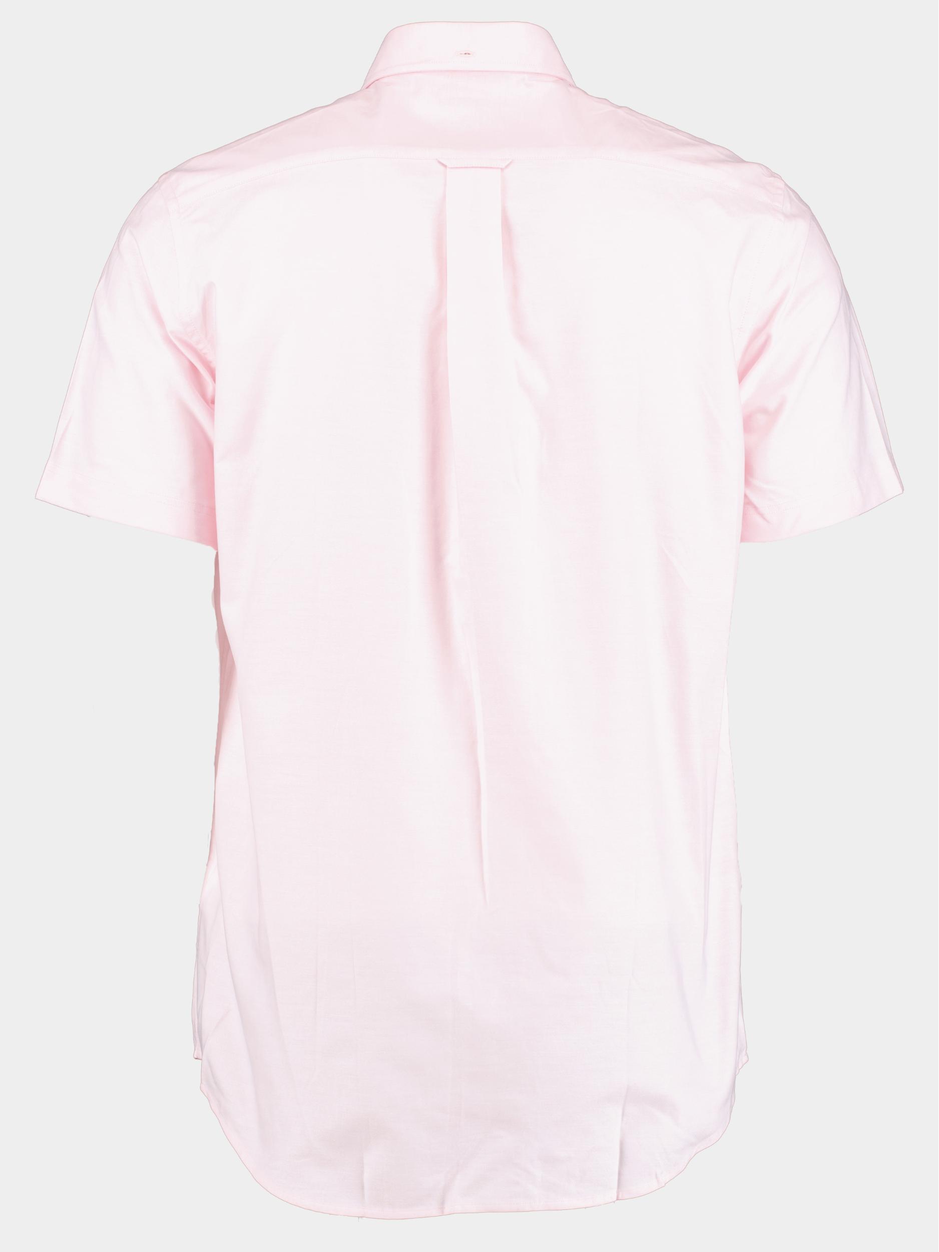 Gant Casual hemd korte mouw Roze D1. Reg Oxford SHirt SS BD 3046001/662