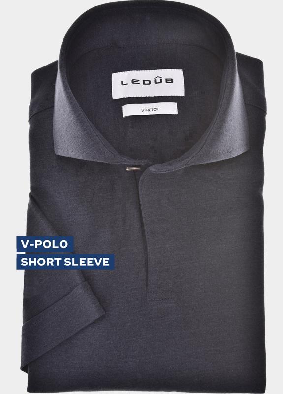 Ledub Polo korte mouw Blauw  0143360/190-000-000