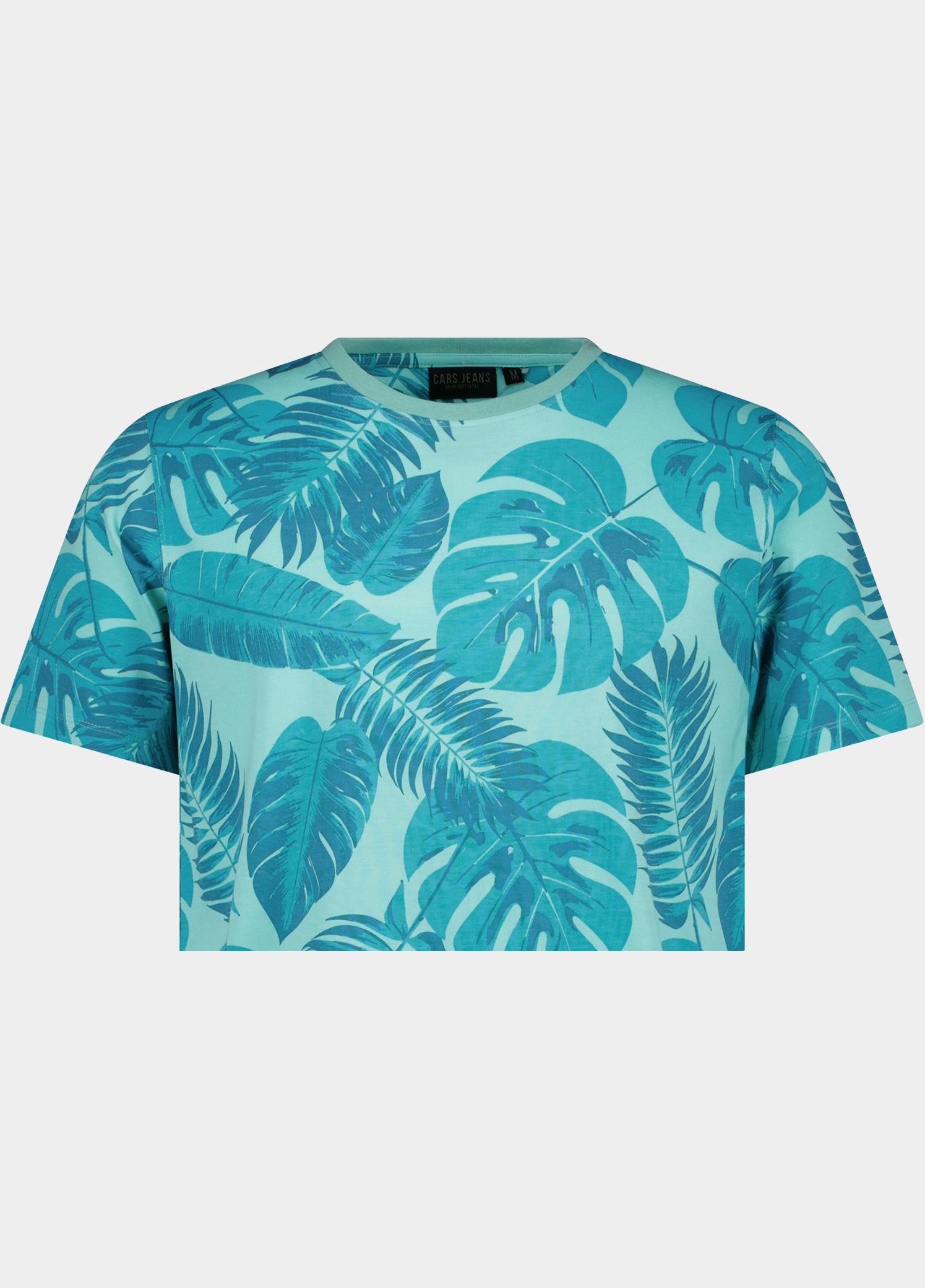Cars Jeans T-shirt heren Groen Ezra 43652/34