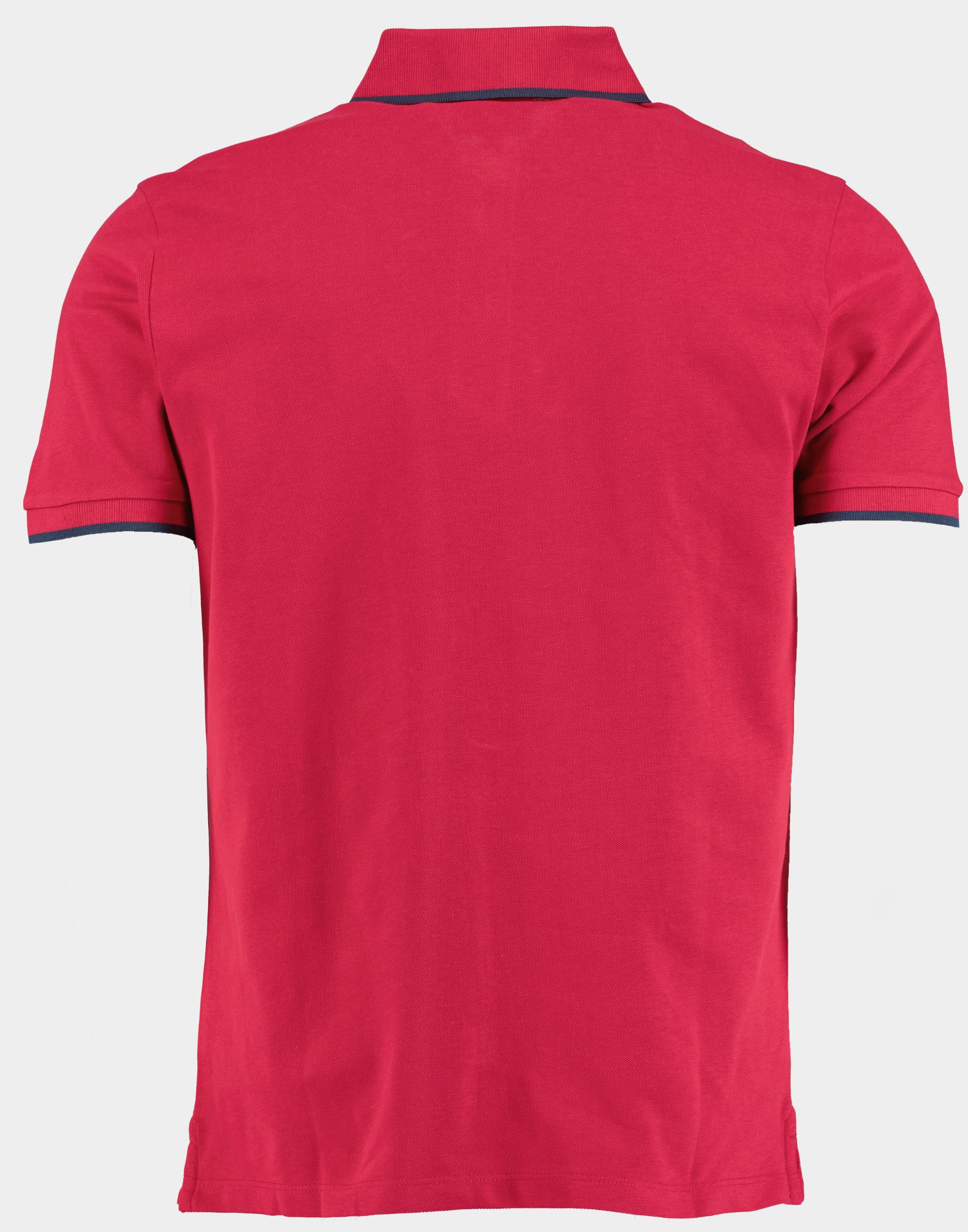 Bos Polo korte mouw Roze Polo contrast 2784425/536 Onion