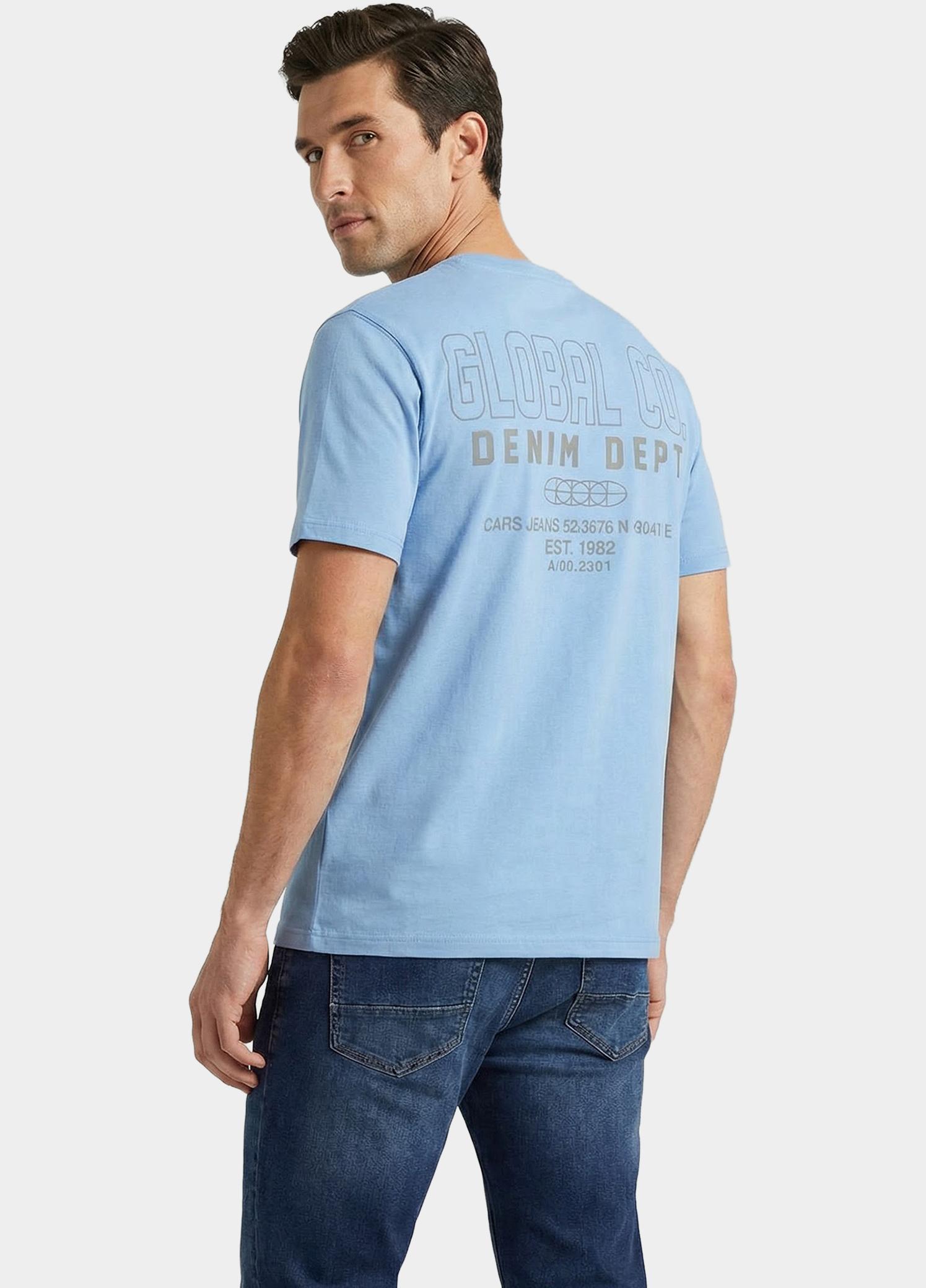 Cars Jeans T-shirt heren Blauw Klive 64284/71