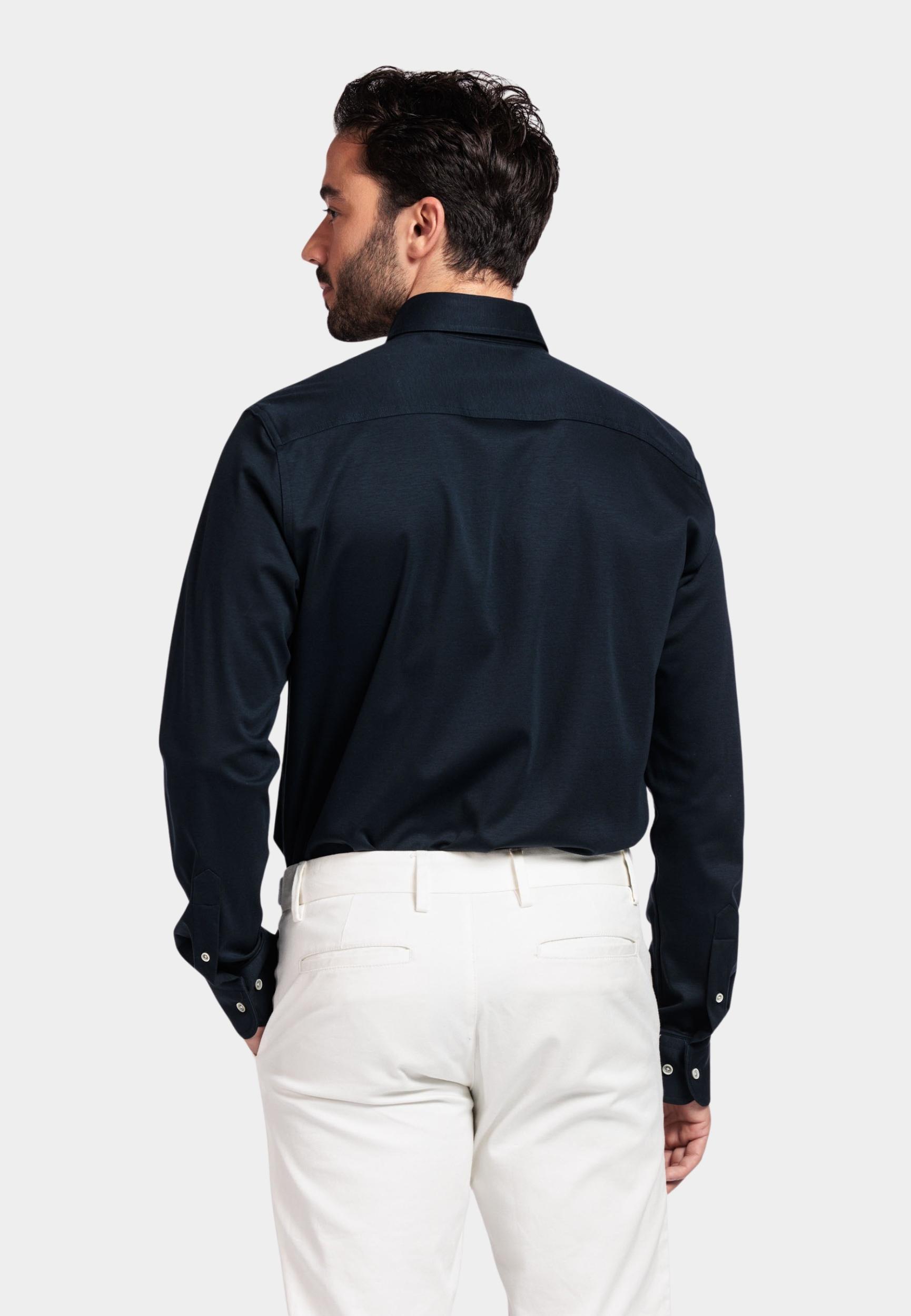 Giordano Casual hemd lange mouw Blauw Ivy long sleeve button down J NOS7078/60