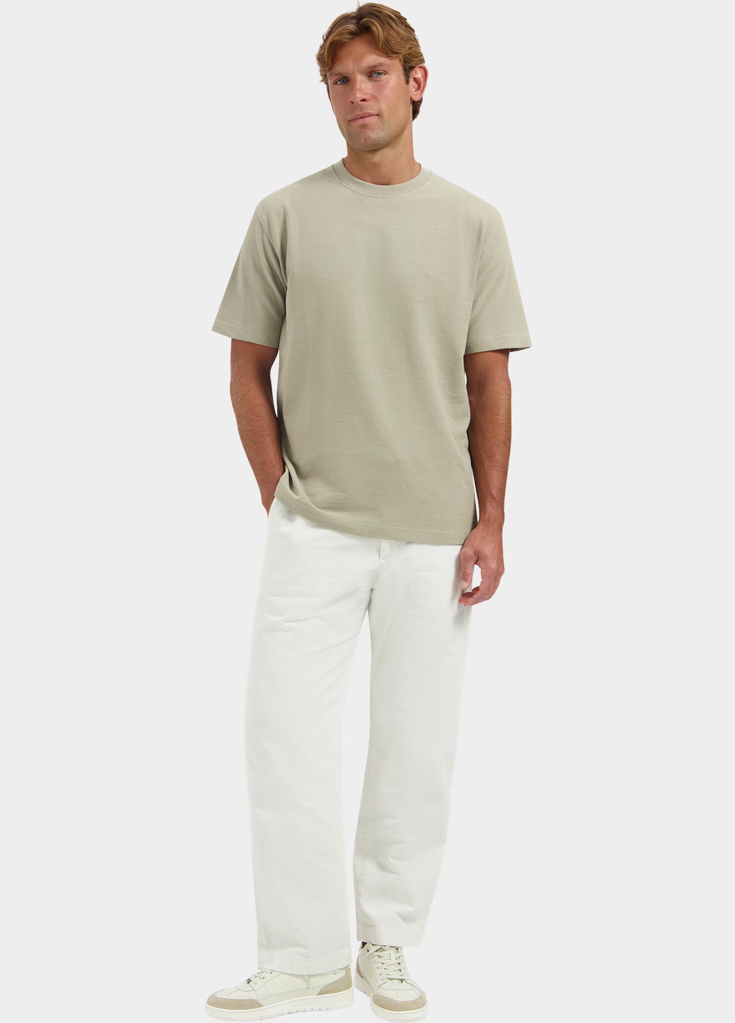 Dstrezzed T-shirt heren Beige Lasse Tee 203072/278