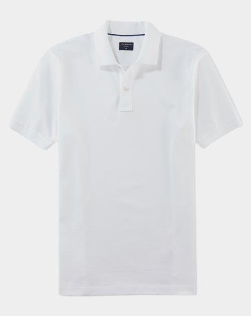 Olymp Polo korte mouw Wit Polo PiquÃ© solid 540952/00