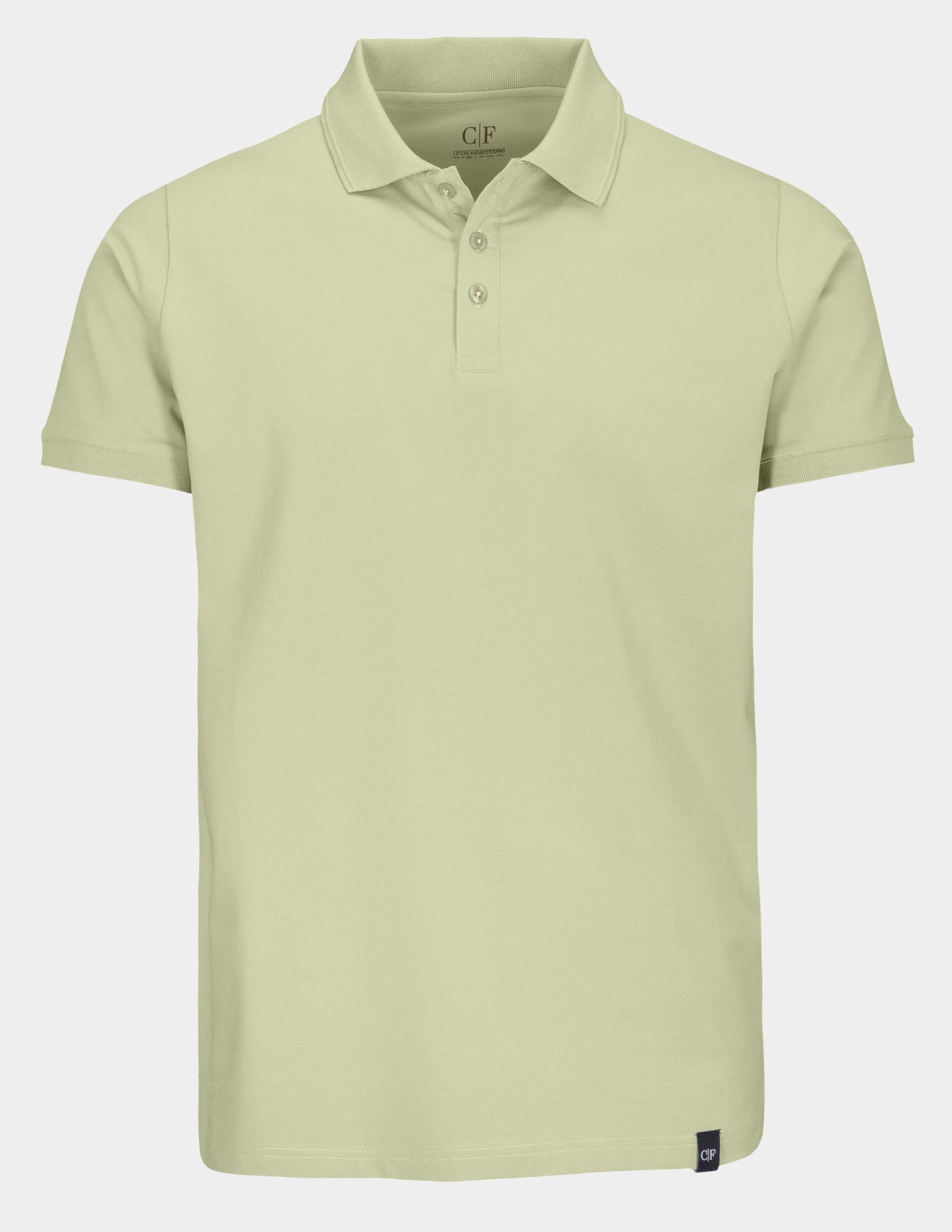 Commander Polo korte mouw Groen (S)-NOS 3-Knopf Poloshirt 1/2 213011985/508