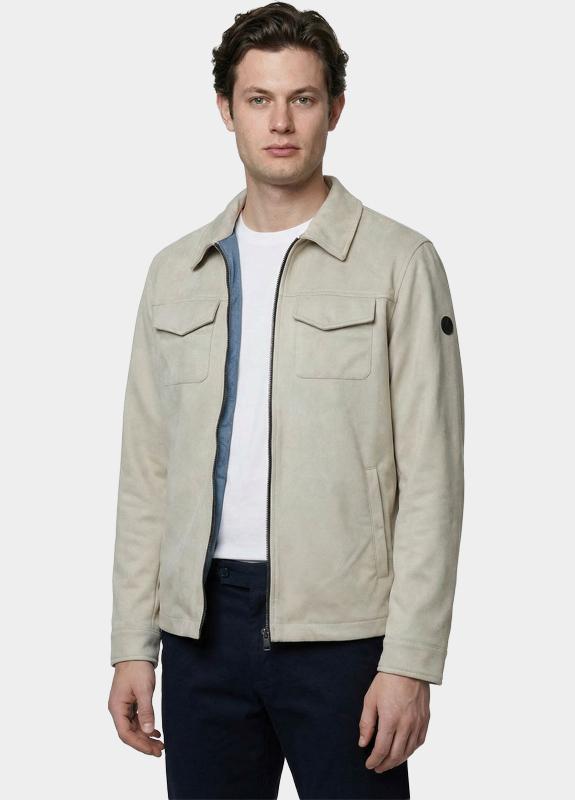 Donders 1860 Zomerjas heren Beige Textile Jacket 22034/132