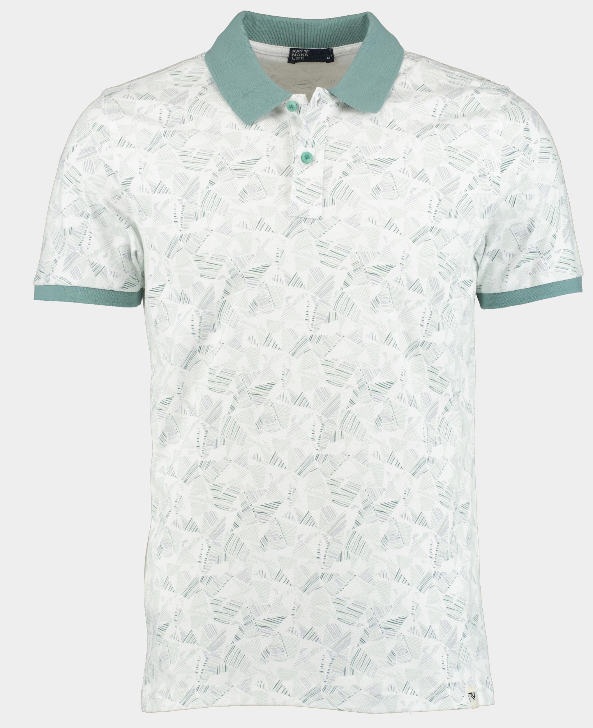 Ray Mons Life Polo korte mouw Groen  R10630/Elma