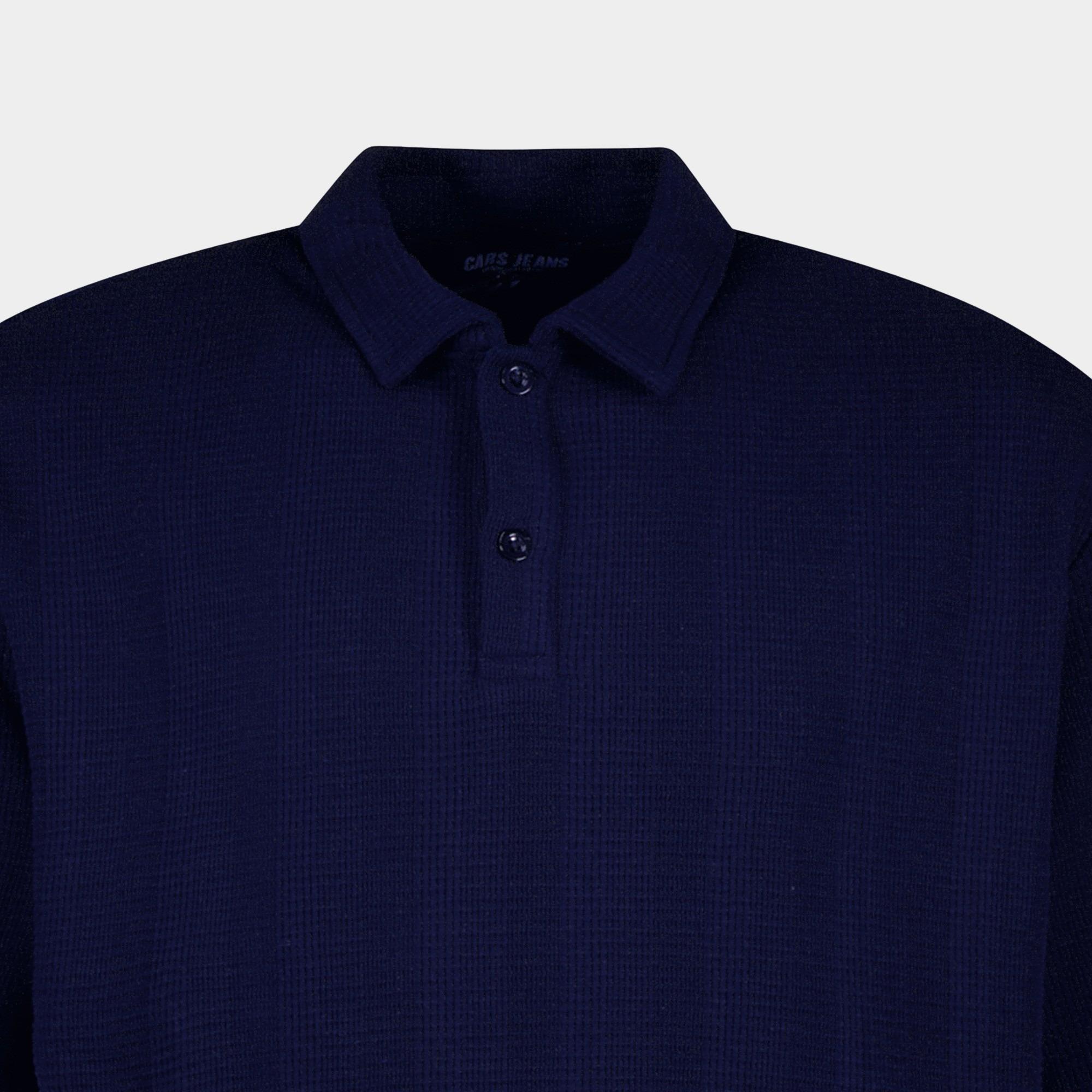Cars Jeans Polo korte mouw Blauw DEAGLAN 62179/12