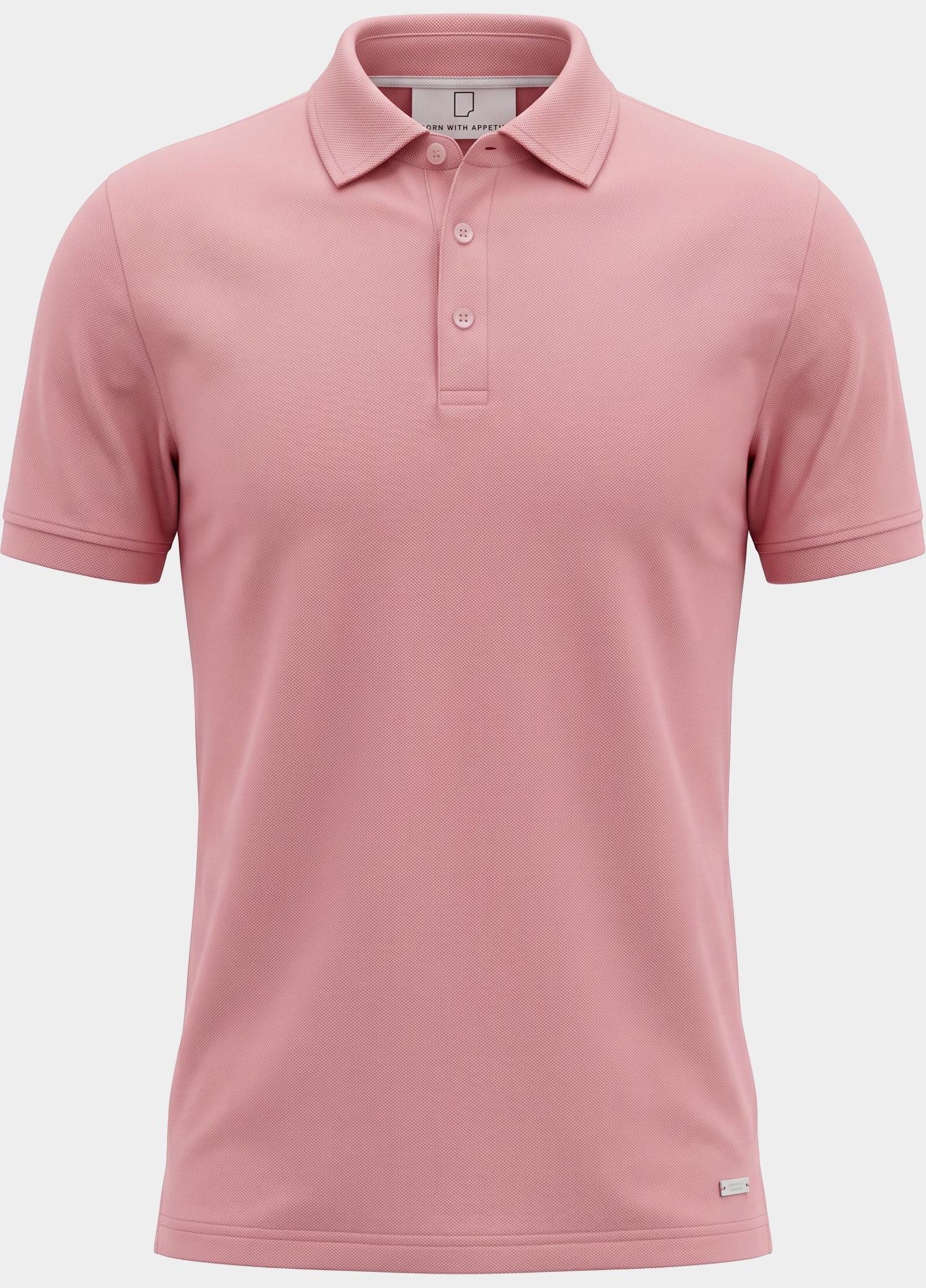 Born With Appetite Polo heren Roze Arto Polo BWA25108AR22/738 candy