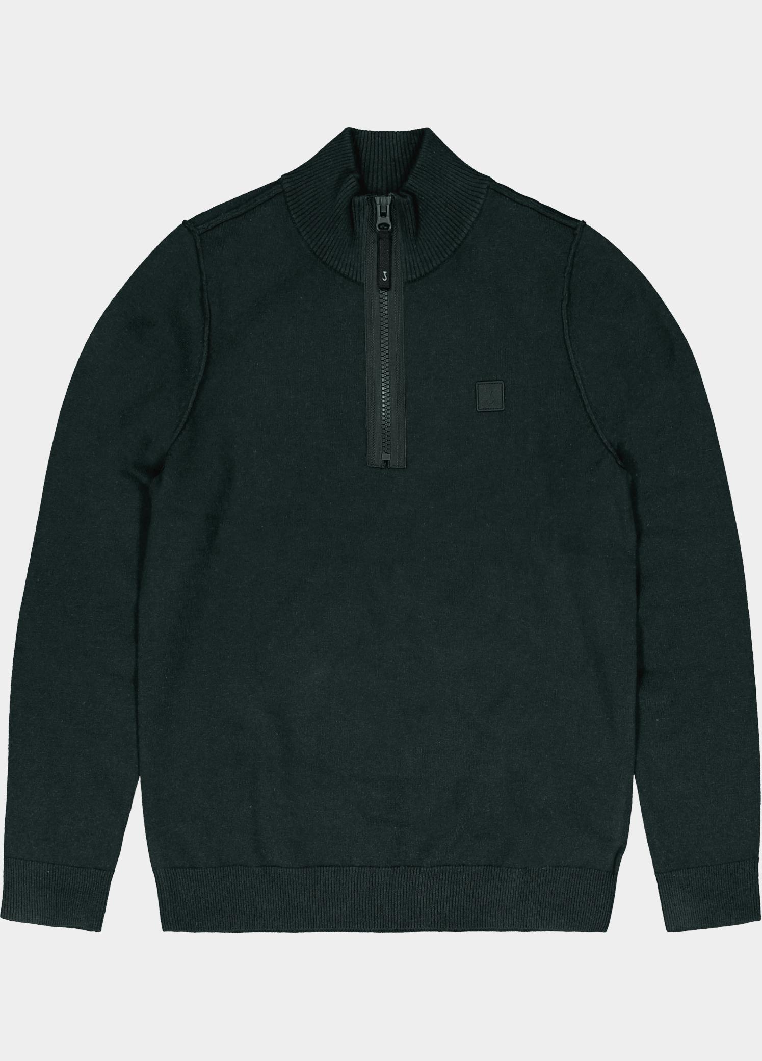 Butcher of Blue Half Zip Groen Clifden M2626100/754