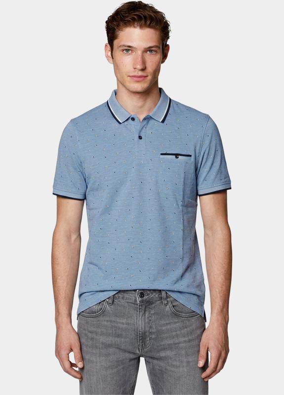 Commander flag Polo heren Blauw  214008408/642