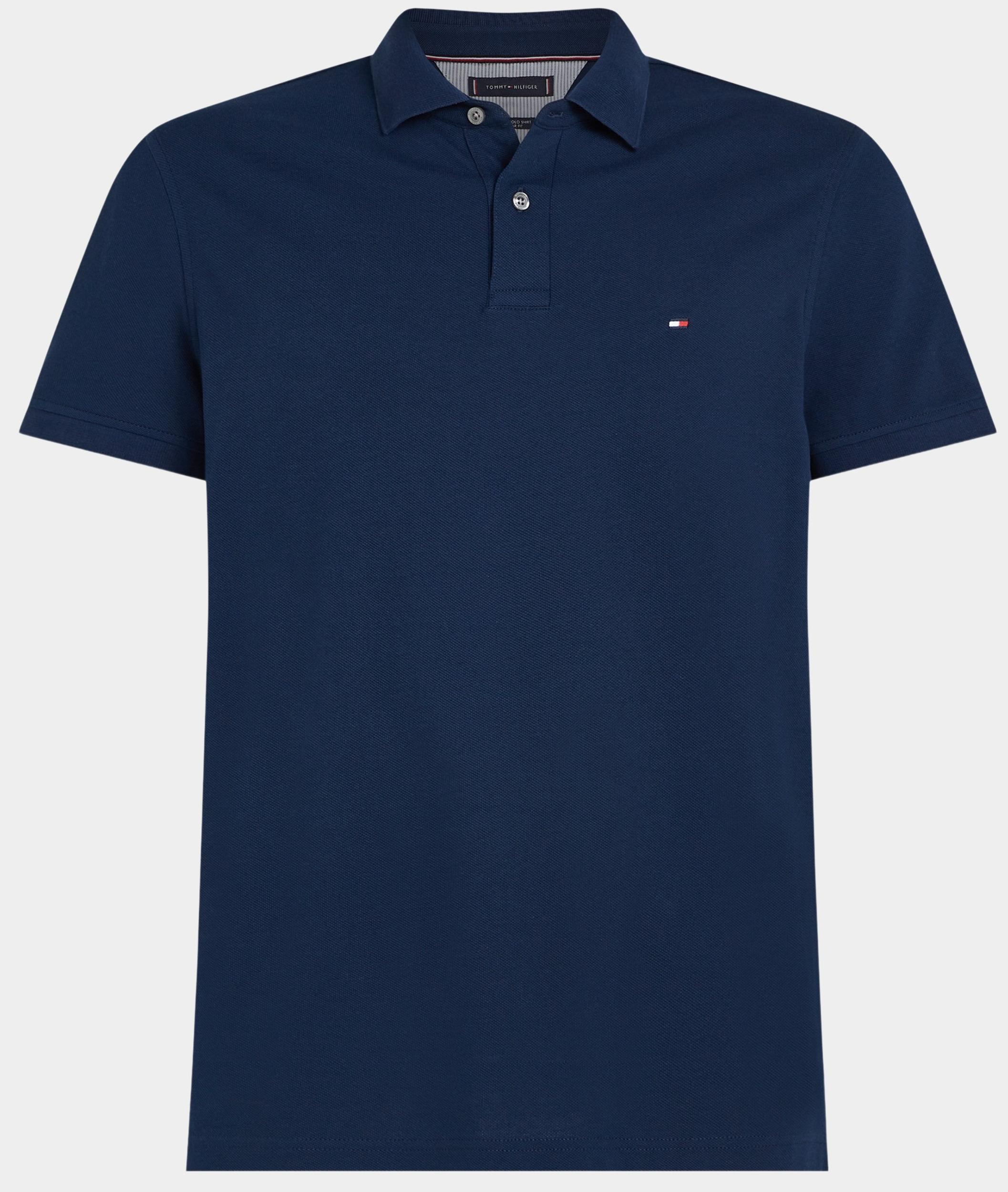 Tommy Hilfiger Polo korte mouw Blauw 1985 Regular Polo MW0MW17770/DAF
