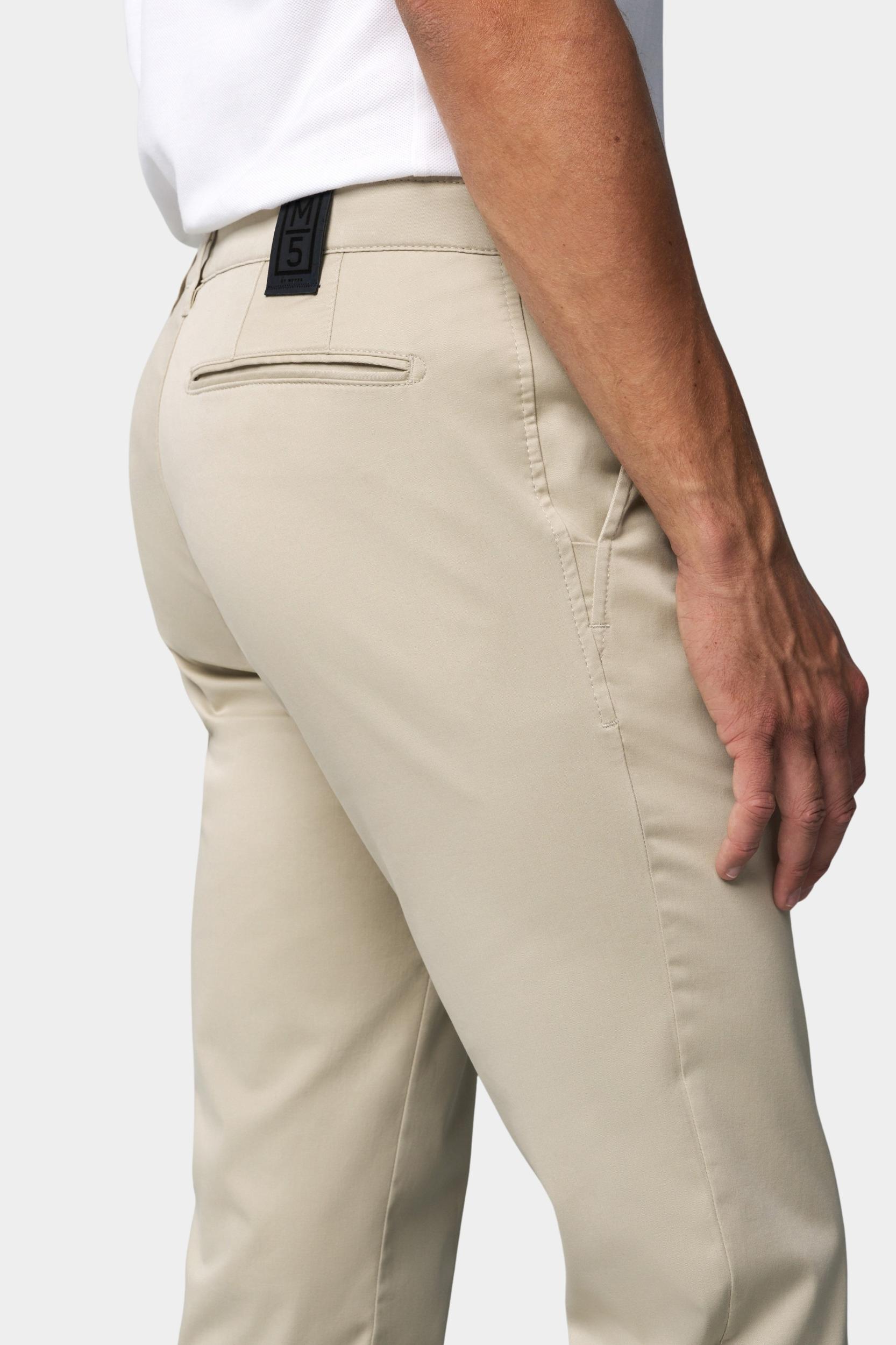 Meyer Katoenen Broek Grijs CHINO Art.1-6181 3641618100/33