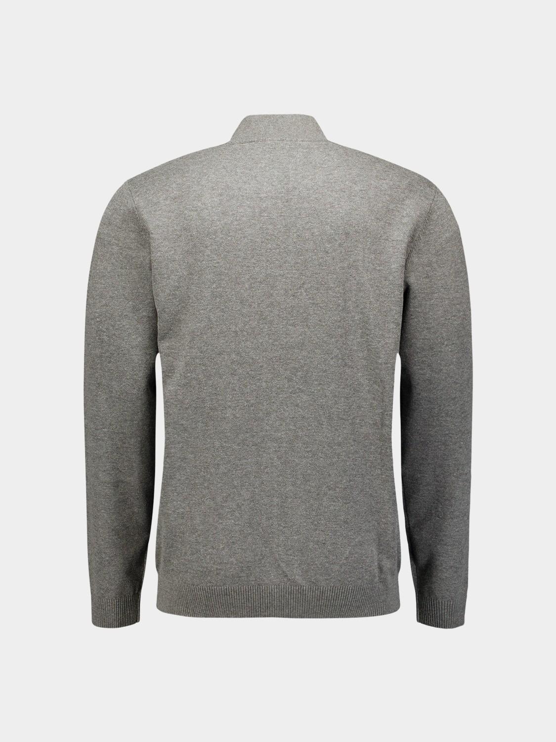 No Excess Vest Grijs Cardigan 2 Coloured Melange N2154/102