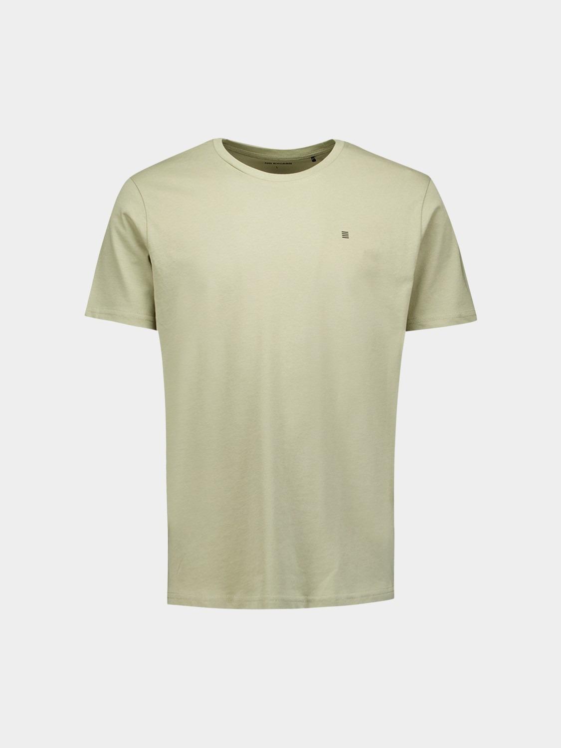 No Excess T-shirt korte mouw Groen T-Shirt Crewneck Solid Basic 29340701SN/197