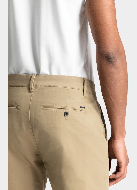 Dstrezzed Katoenen 5-Pocket Bruin Charlie Slimfit Chino 501656-NNOS/250