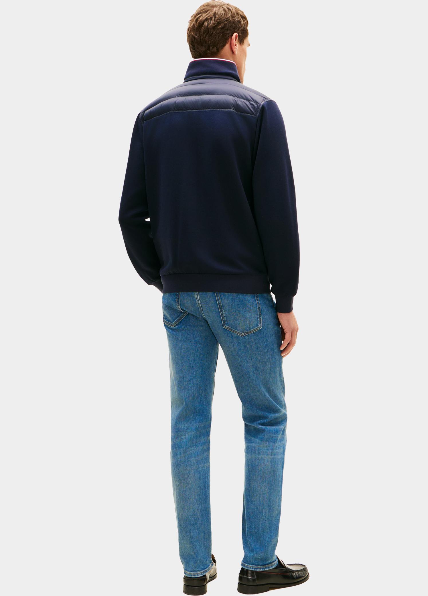 Tommy Hilfiger Tussenjas heren Blauw MIX MEDIA ESS RWB STAND COLLA MW0MW41329/DW5