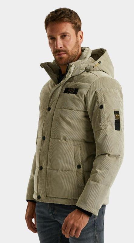 PME Legend Winterjack Beige Semi long jacket GOBBLER Clea PJA2508104/8011