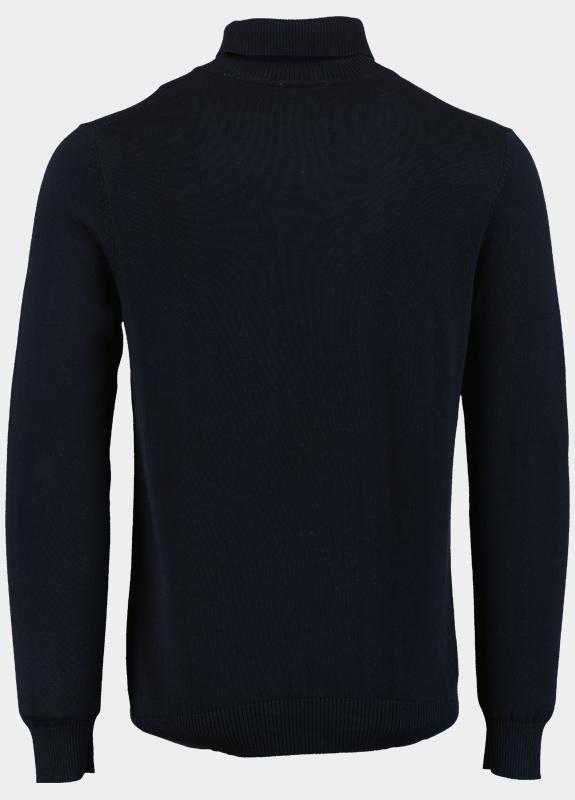 Bos Coltrui Blauw Dex Rollneck Pullover Uni 25305DE03/290 navy