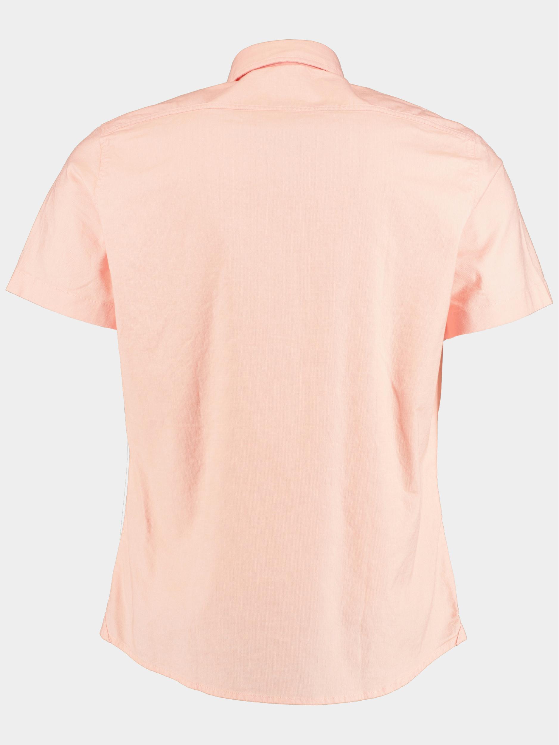 BOSS Orange Casual hemd korte mouw Roze Rash_1 10239180 01 50468269/630