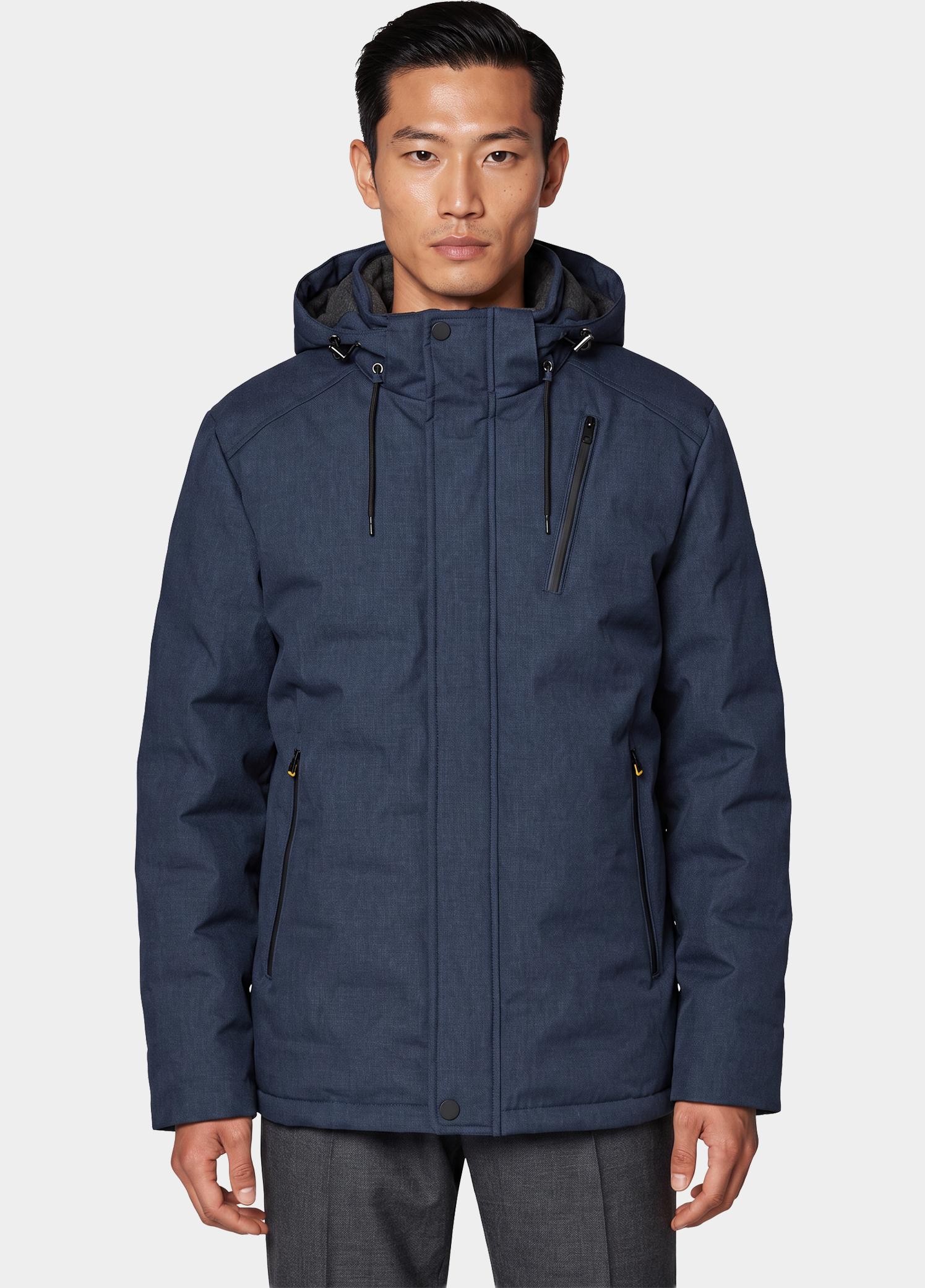 Donders 1860 Winterjas heren Blauw Textile Jacket 22055/751