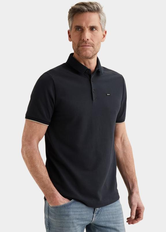 Vanguard Polo korte mouw Blauw Short sleeve polo pique blend VPSS2604850/5073