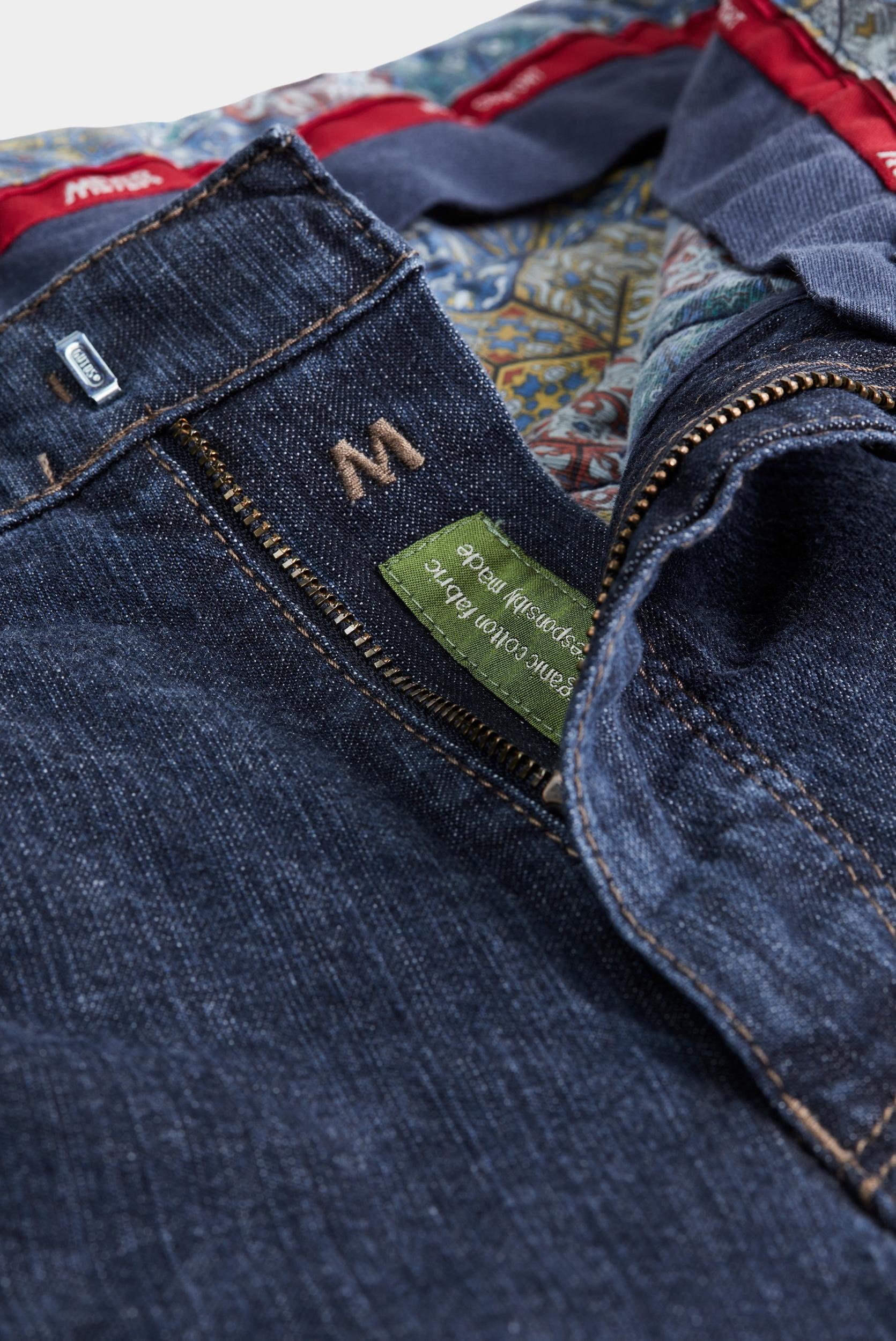 Meyer Flatfront Jeans Blauw Diego Art.9-451 3060945100/17