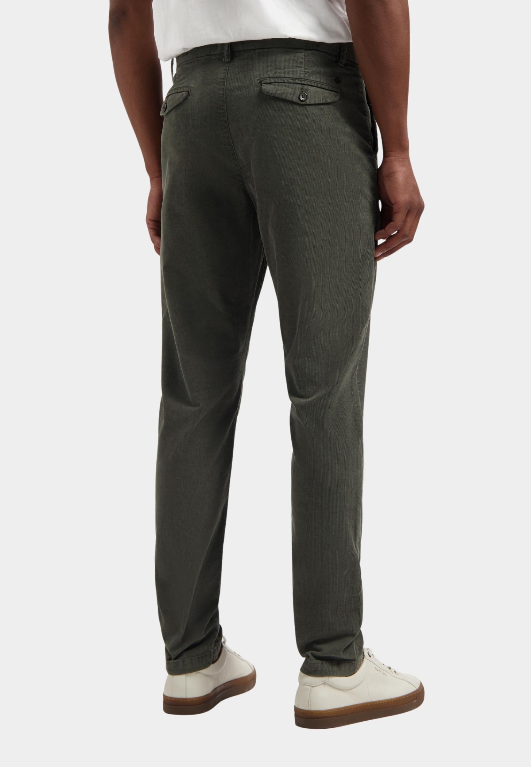 Dstrezzed Ribbroek Groen DS_Lancaster Ribcord Chino 501852-AW25/524