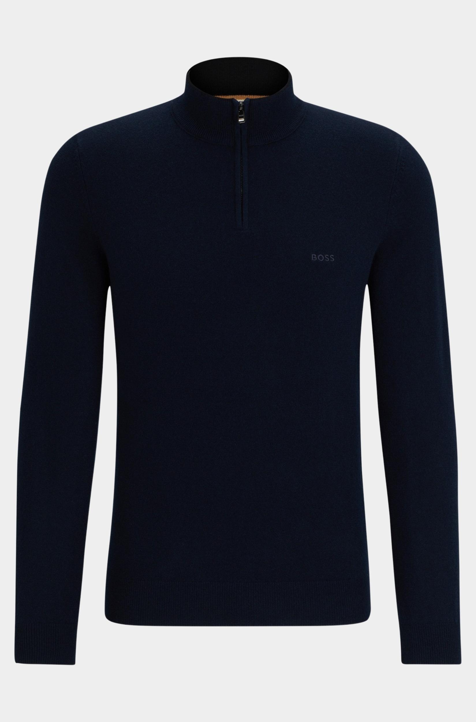 BOSS Black Pullover Blauw Marlo 10252995 01 50500782/404